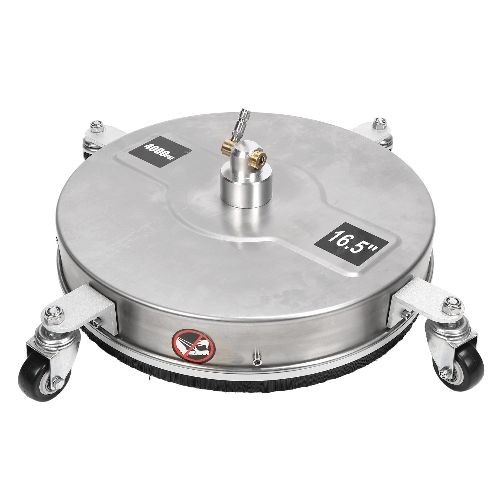 16.5 Inch Pressure Washer Surface Cleaner 4000psi Stainless Steel Power