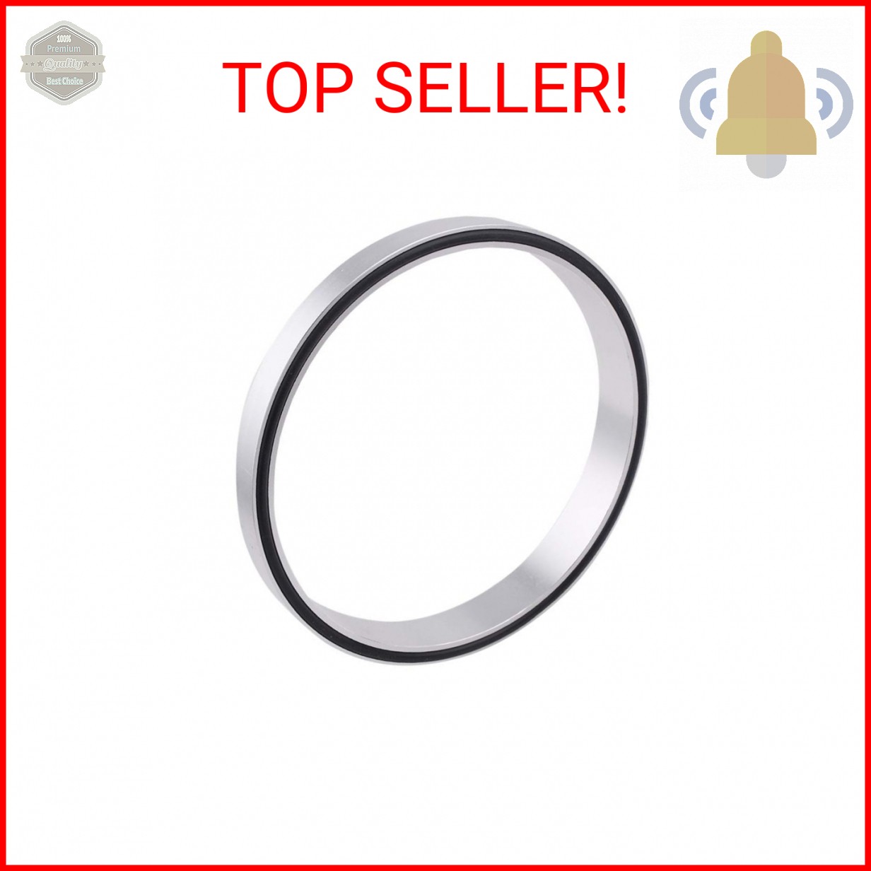BARTOO Aluminum Air Cleaner Spacer 1/2 Inch for 5-1/8 Inch Carburetor Opening fo