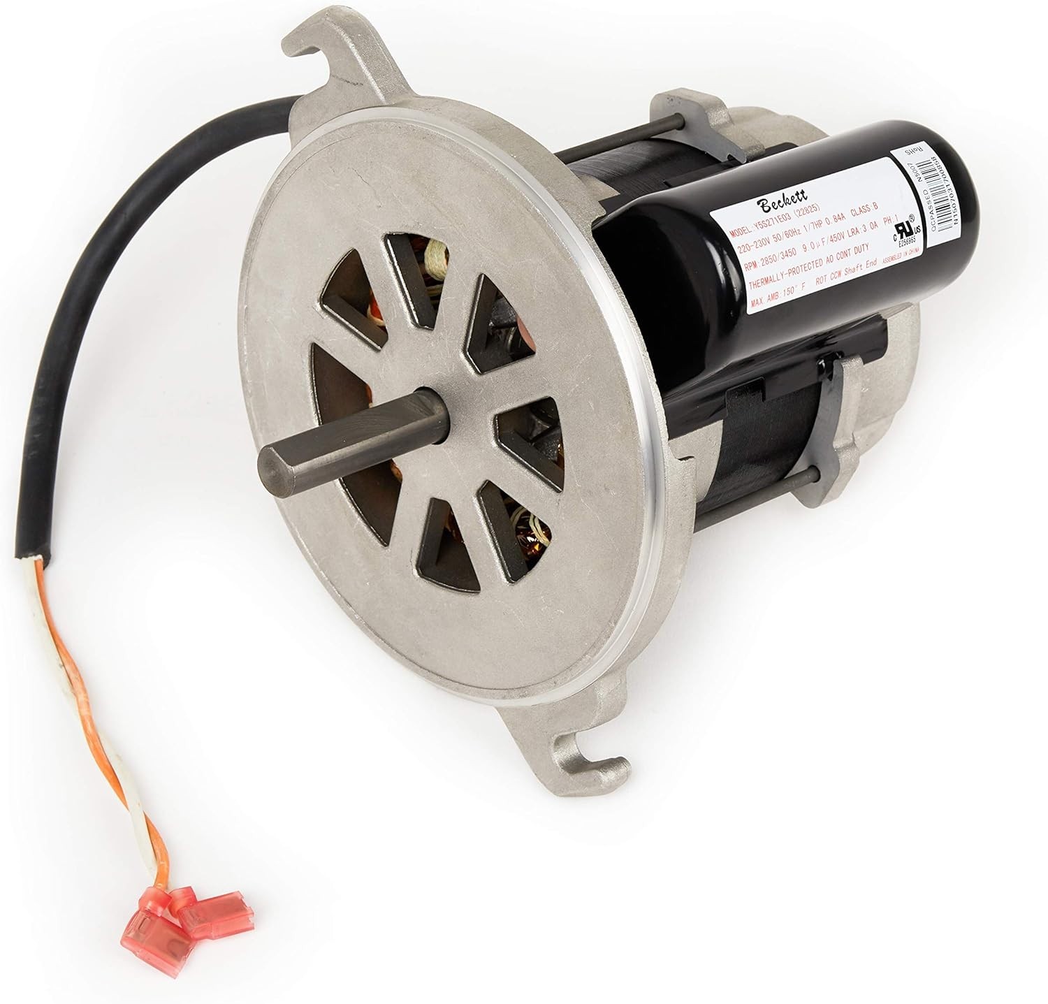 Beckett Burner Motor, 1/7 HP 220V 3450 RPM – Genuine OEM Part 22825U