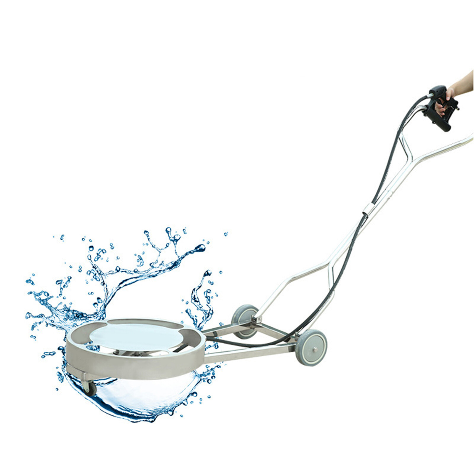 30.2L Pressure Washer 2 Nozzles Undercarriage Cleaner Under Car Chassis Cleaner