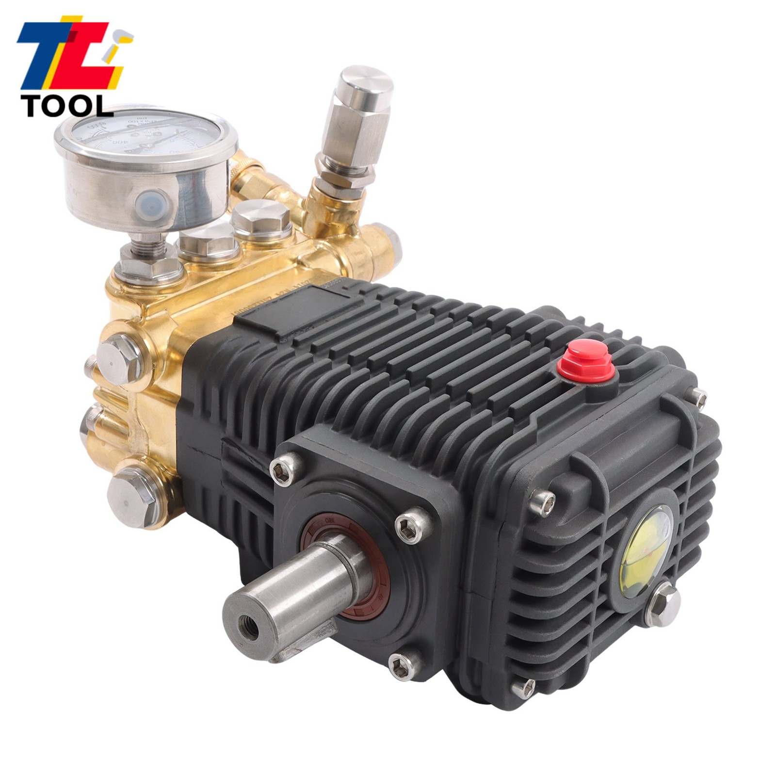 General Right Shaft 3500 PSI Pressure Washer Pump 4.5 HP Belt Drive 5.6 gpm