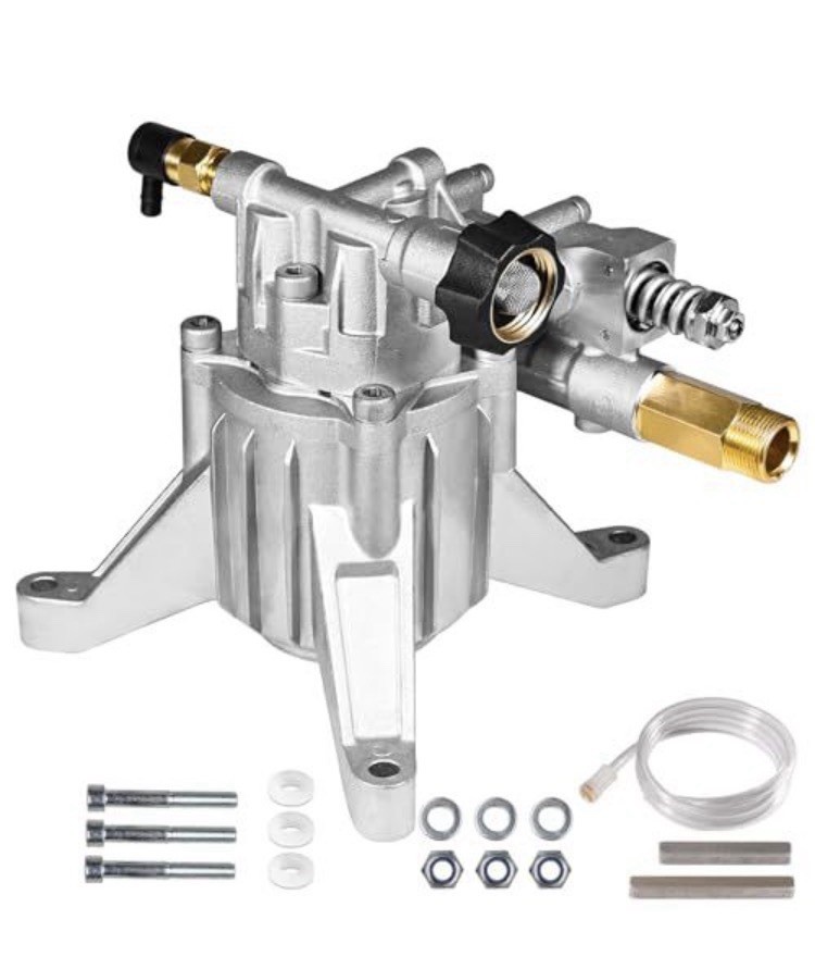 YAMATIC 7/8″ Shaft Vertical Pressure Washer Pump 3000 PSI 2.5 GPM Rear Inlet