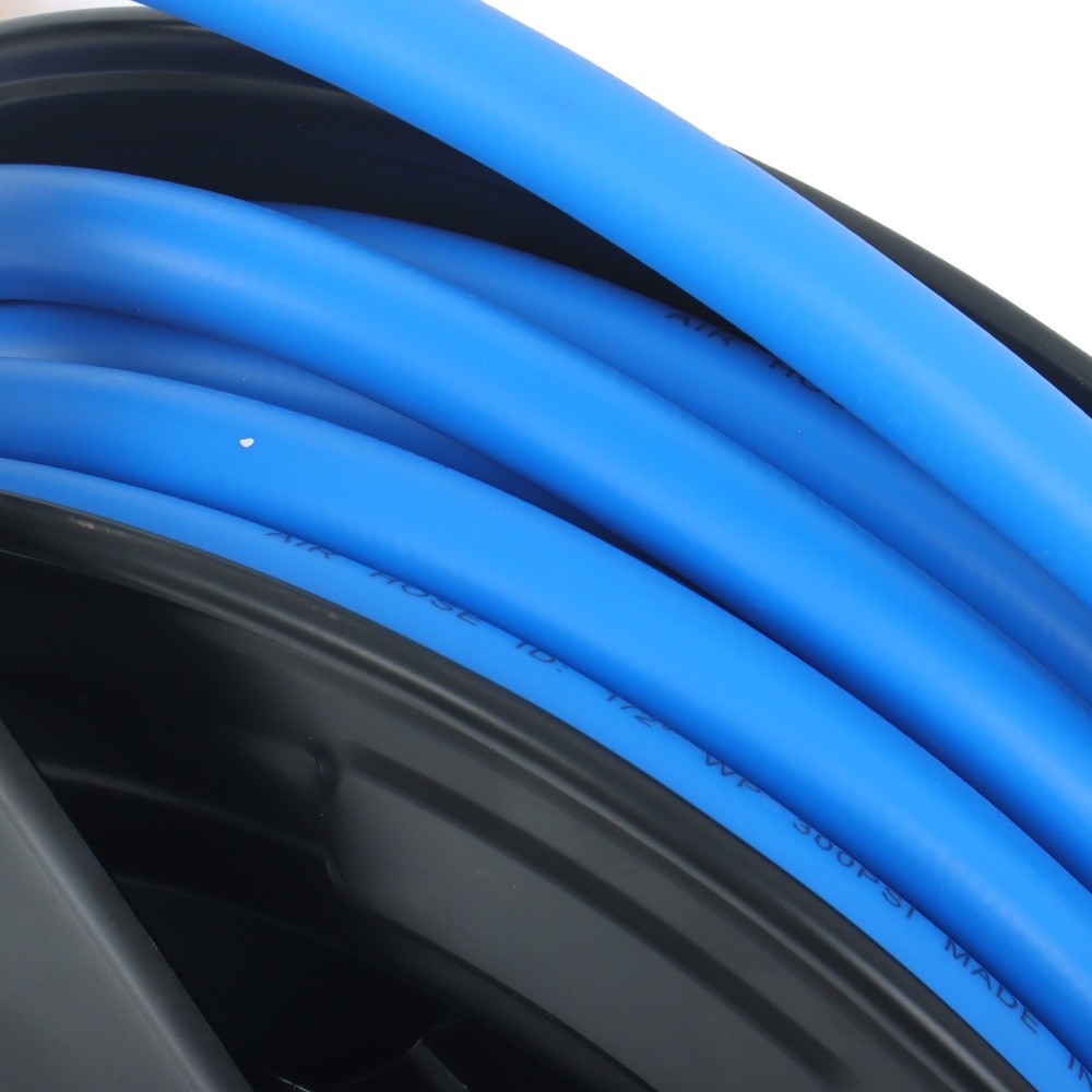 1/2 in x 50 ft Double Arm Auto Retracting Air Hose Reel Retractable Water Hose