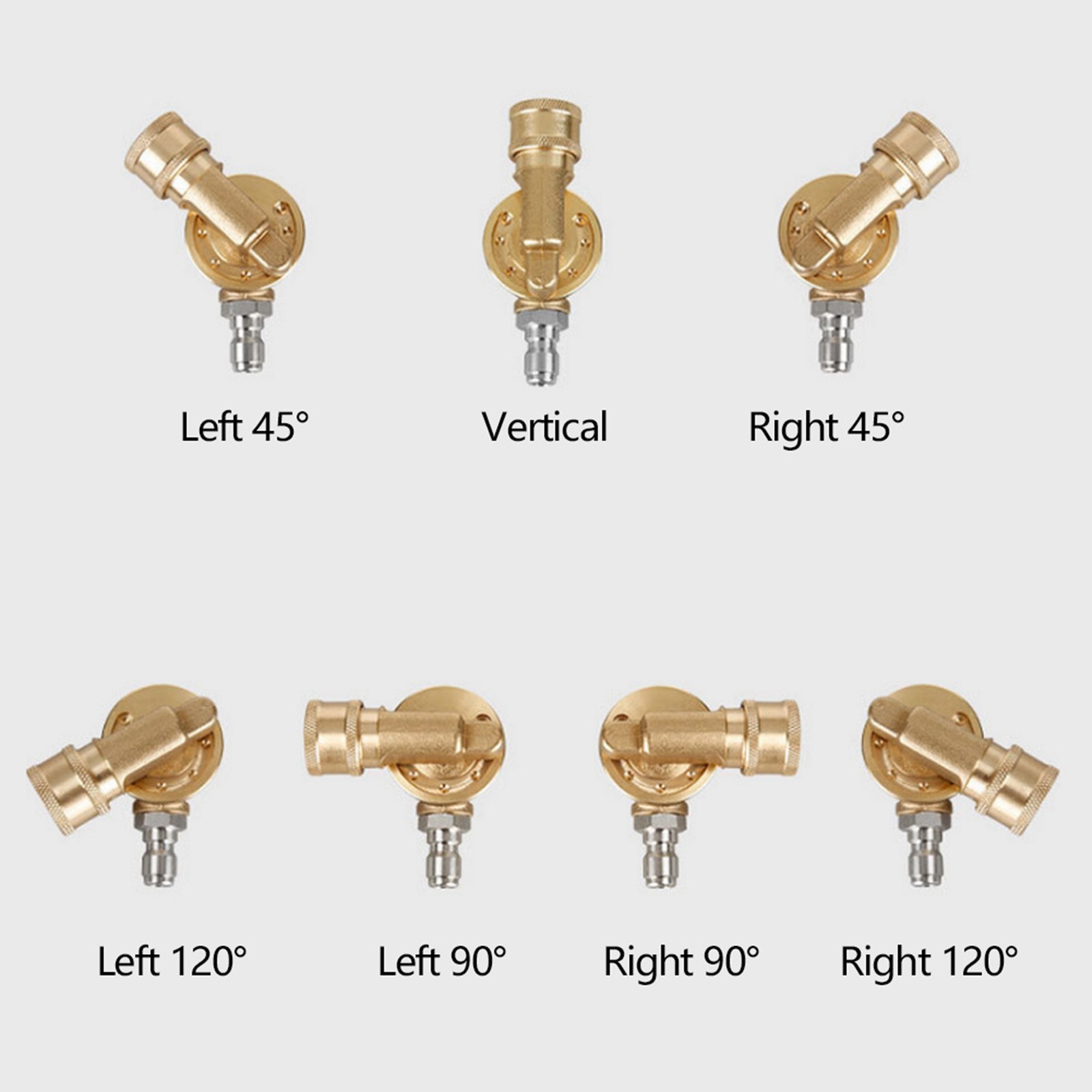 240° Adjustable Spray Nozzle 7-Level For High Pressure Washer