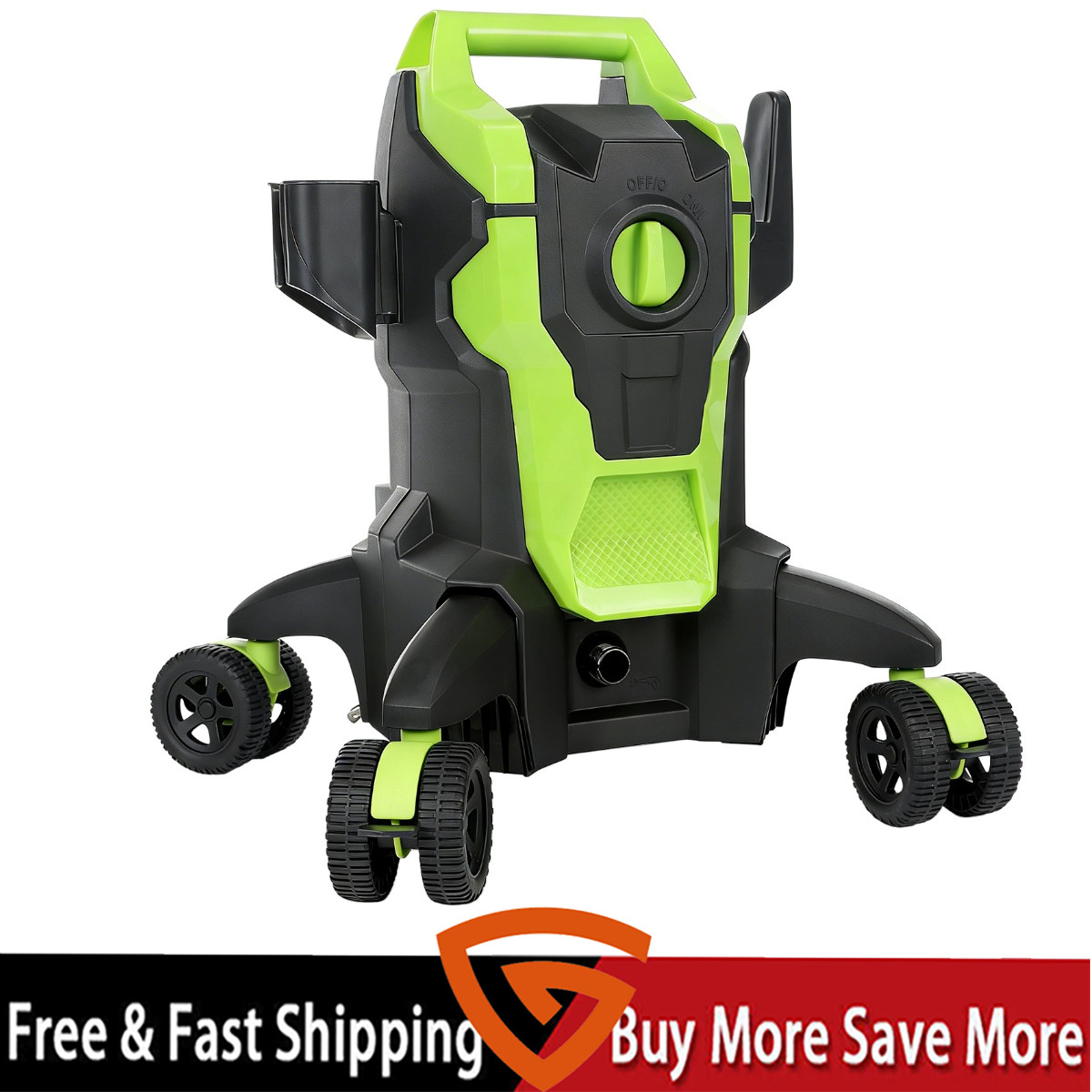Electric Pressure Washer 2500PSI Max 3.0 GPM Power Washer Cleaning Machine