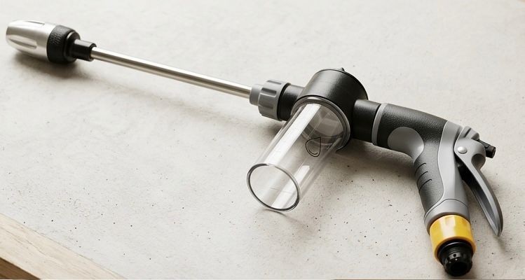 Hose Hawk Pressure Washer Nozzle Pro 360° Rotating 3 Spray Modes Compact