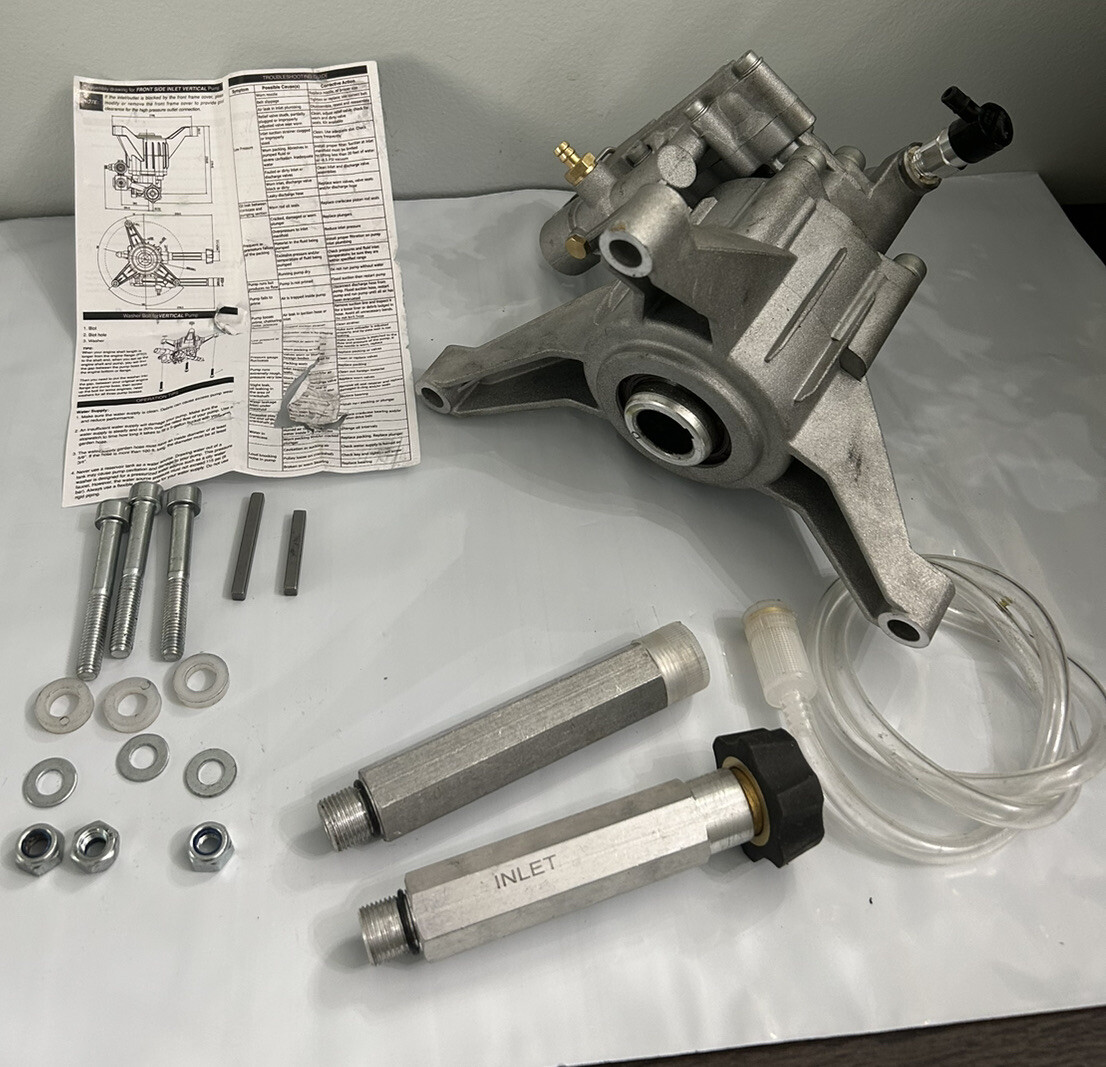 YAMATIC 7/8″ Shaft Vertical Replacement Pressure Washer Pump to 2500/170PCI/Bar
