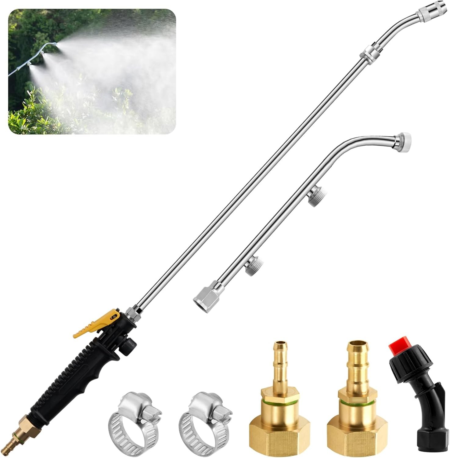 Pump Sprayer Wand with 3 Types of 16 inches, Replacement