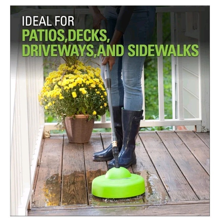 Greenworks-11 inch Surface Cleaner Universal Pressure Washer Attachment-30012