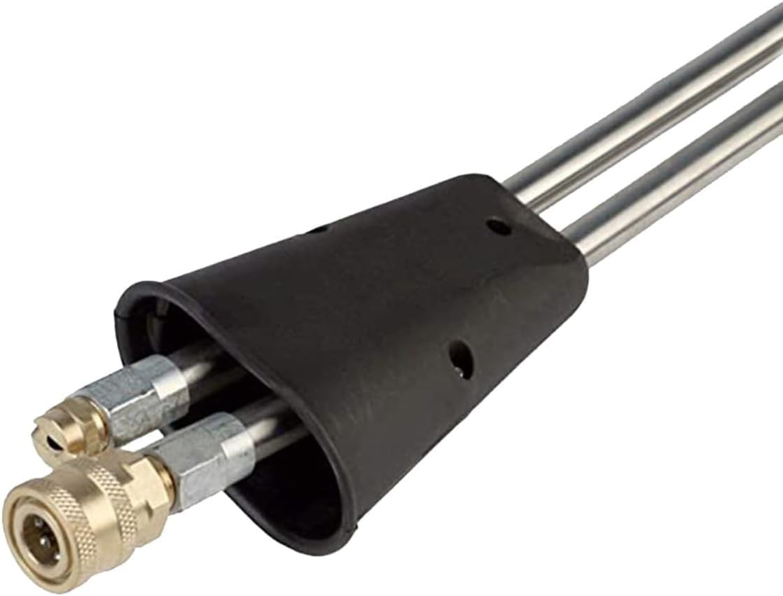 40-in Dual Lance Wand w/Bent Tube, Spray Gun Included, Replacement Pressure W…