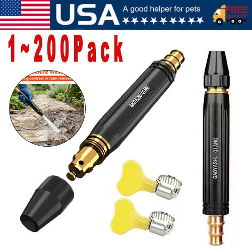 Larnto High Pressure Hose Nozzle Water Gun for Car Wash Garden Pressure Booster