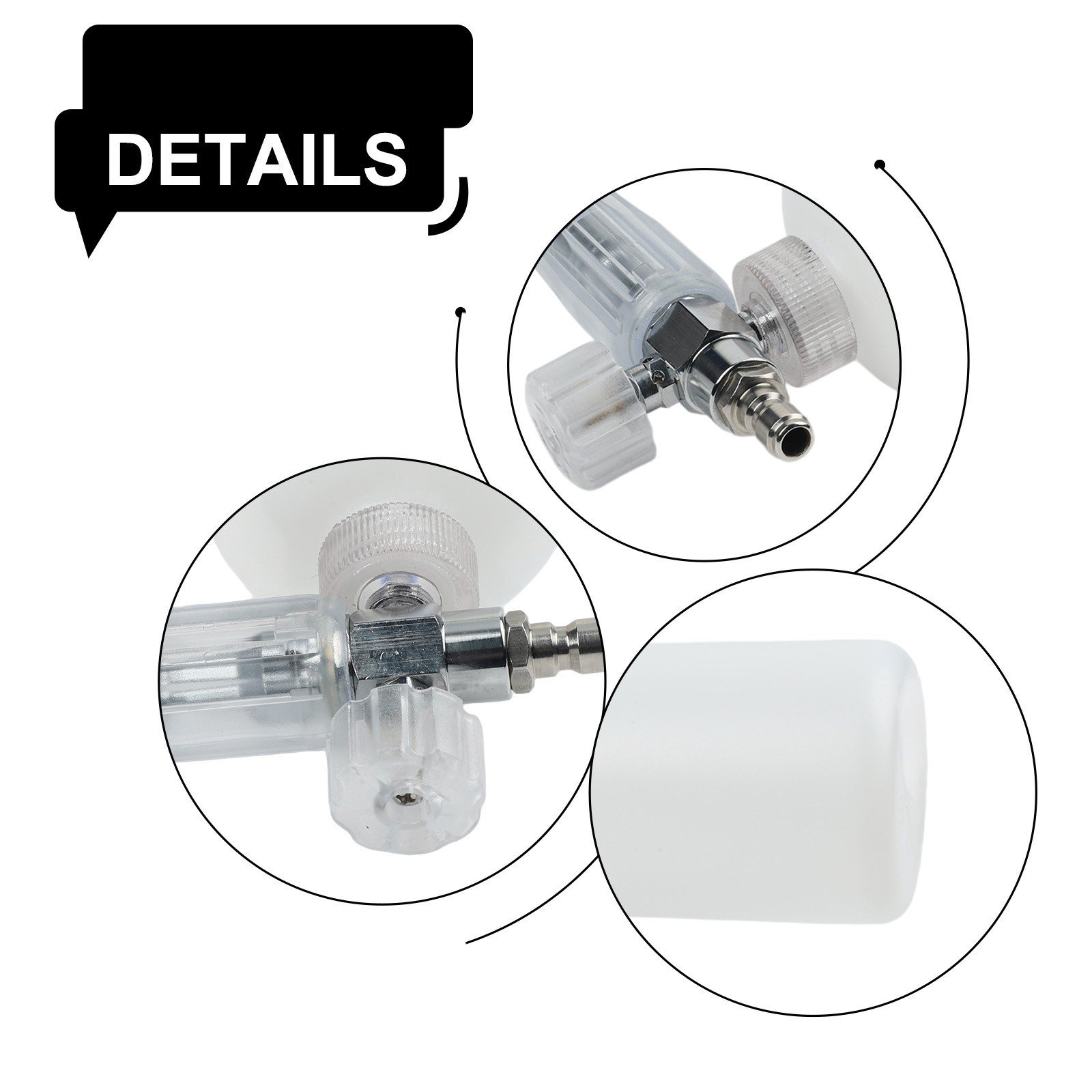 Easily Connect to Most For Car Wash Systems with This High Efficiency Foam Tool