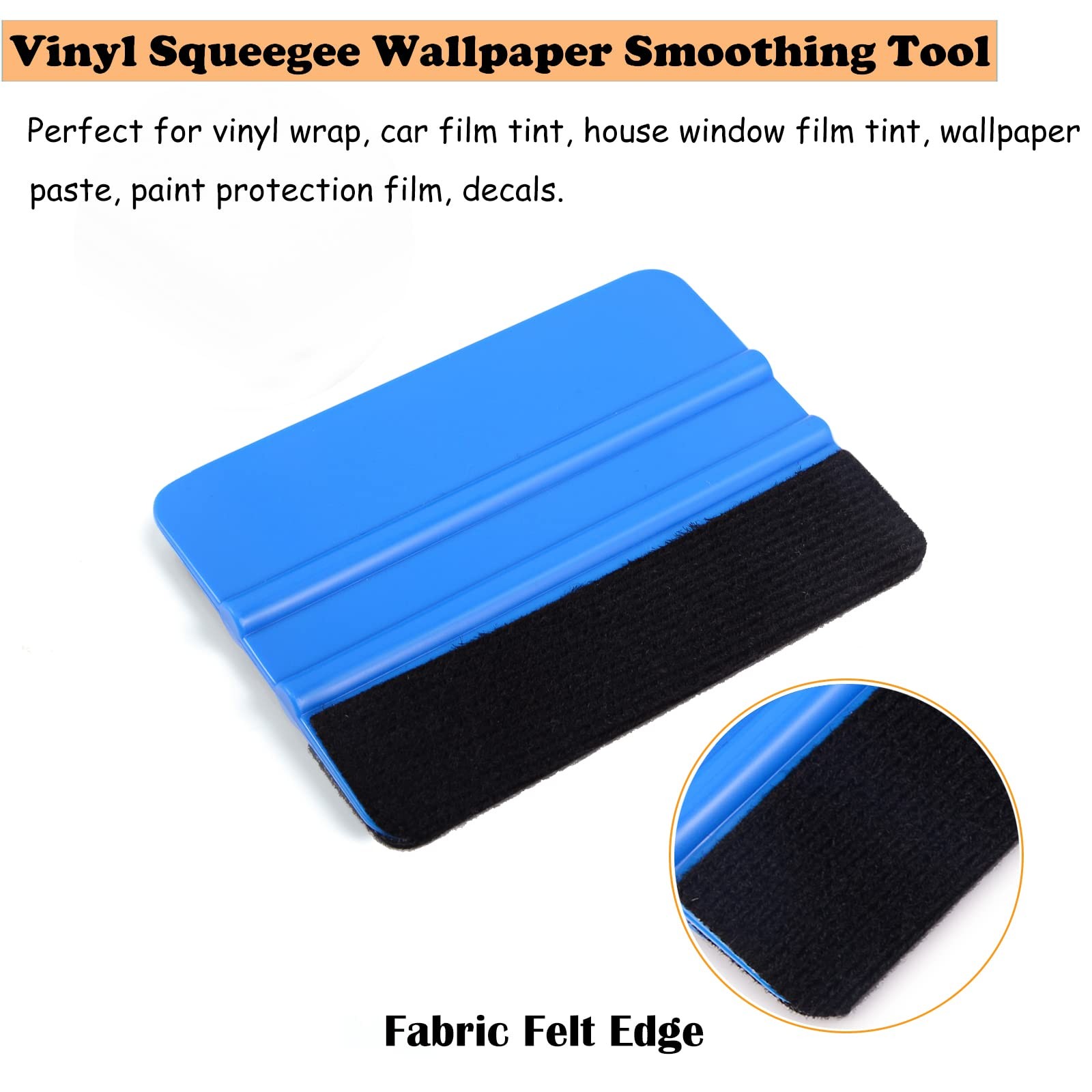EHDIS 10pcs Vinyl Squeegee 4 Inch Car Vinyl Scraper Decal Applicator Window Tint