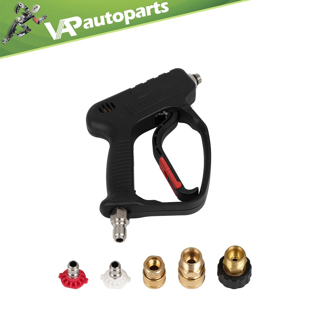 Short Pressure Washer Gun with 3/8″ Male with Swivel High Pressure Water Handle