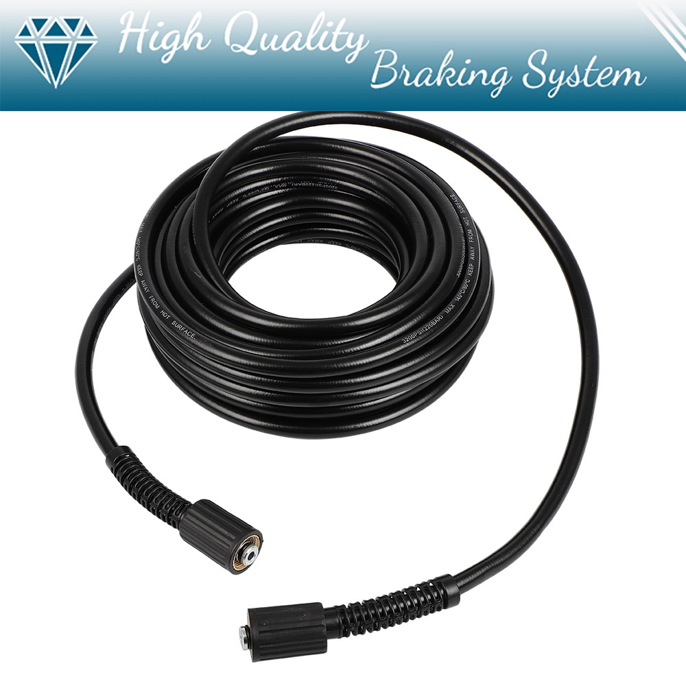50FT 3200PSI Replacement High Power Pressure Washer Hose 3/8 Inch M22-14MM