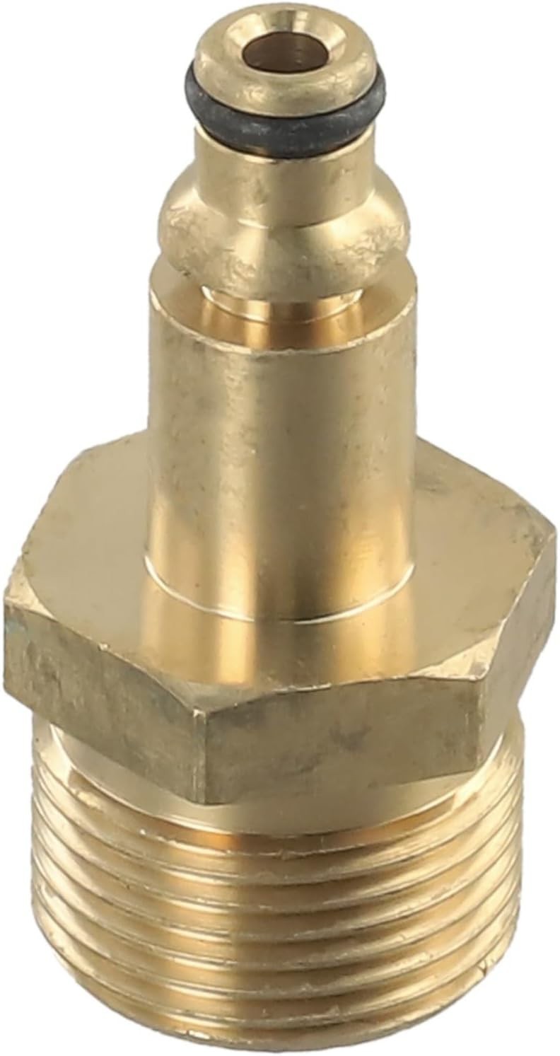 Gold M22 Adapter – High Pressure Hose Connector for Reliable Performance