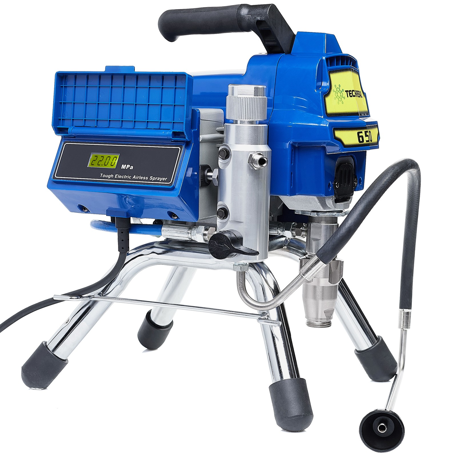 2200W piston hydrodynamic pump with gun, nozzle, 10m hose and Techrebal lance