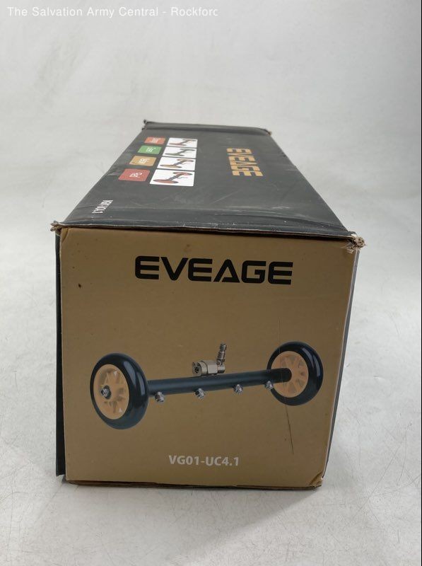 Eveage VG01-UC4.1 Yellow Water Broom And Undercarriage Cleaner Pressure Washer
