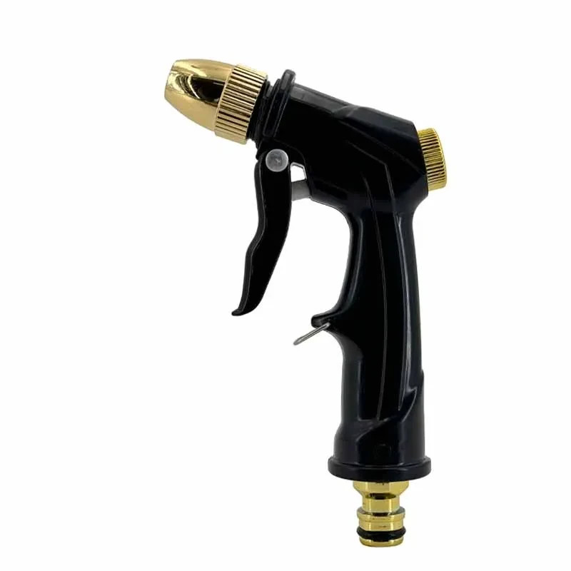 High Pressure Water Gun – 360° Rotating Nozzle, American Thread for Car & Patio