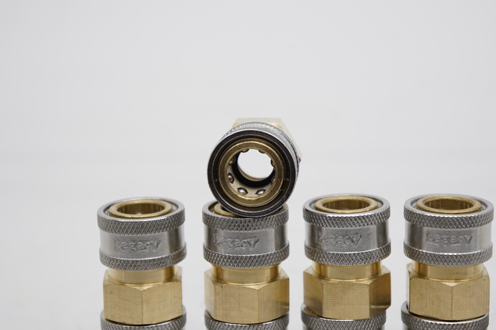10Pc Legacy 9.802-166.0 4000 PSI 3/8″ FPT Pressure Washer Hose Quick Coupler Soc