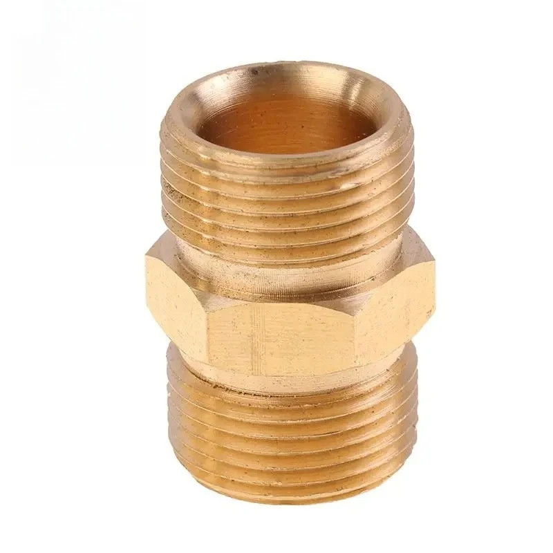 High Pressure Washer Hose Extension Connector Adapter, M22 14Mm & 15Mm Male Thre