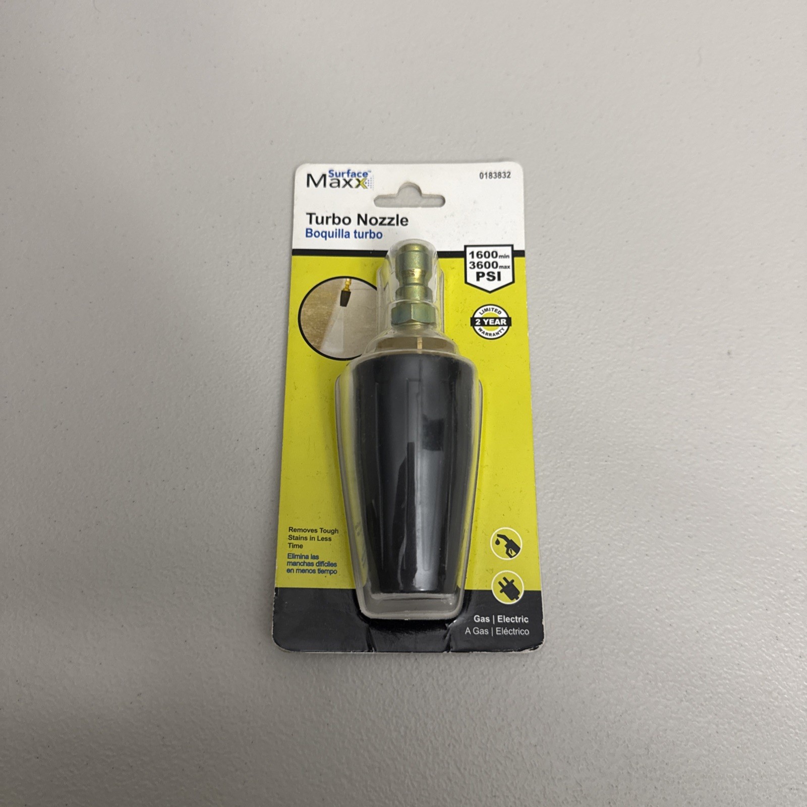 TURBO NOZZLE 0183832 Surface Maxx 3600 PSI Pressure Washer Nozzle