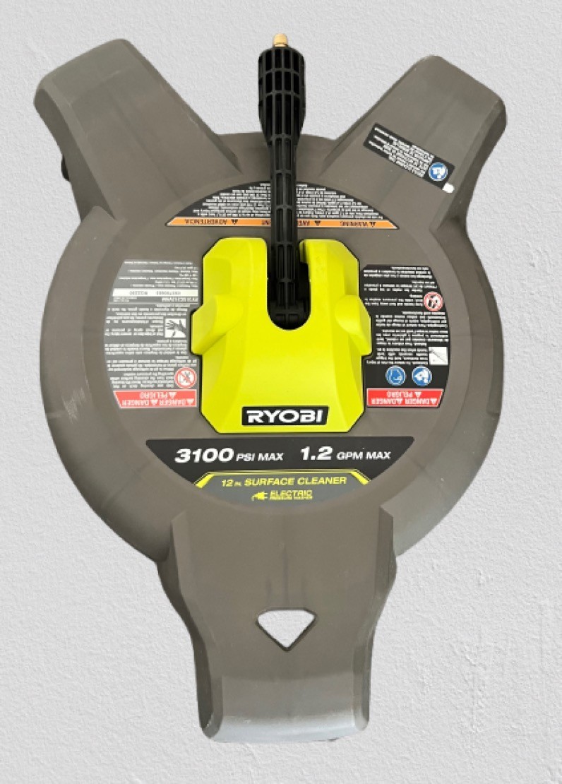 RYOBI 12” Surface Cleaner RY31SC312 FAOR Electric pressure washer