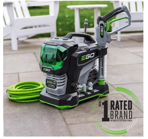 EGO Power+ 56V Cordless 2100 PSI Compact Portable Pressure Washer HPW2100 OB