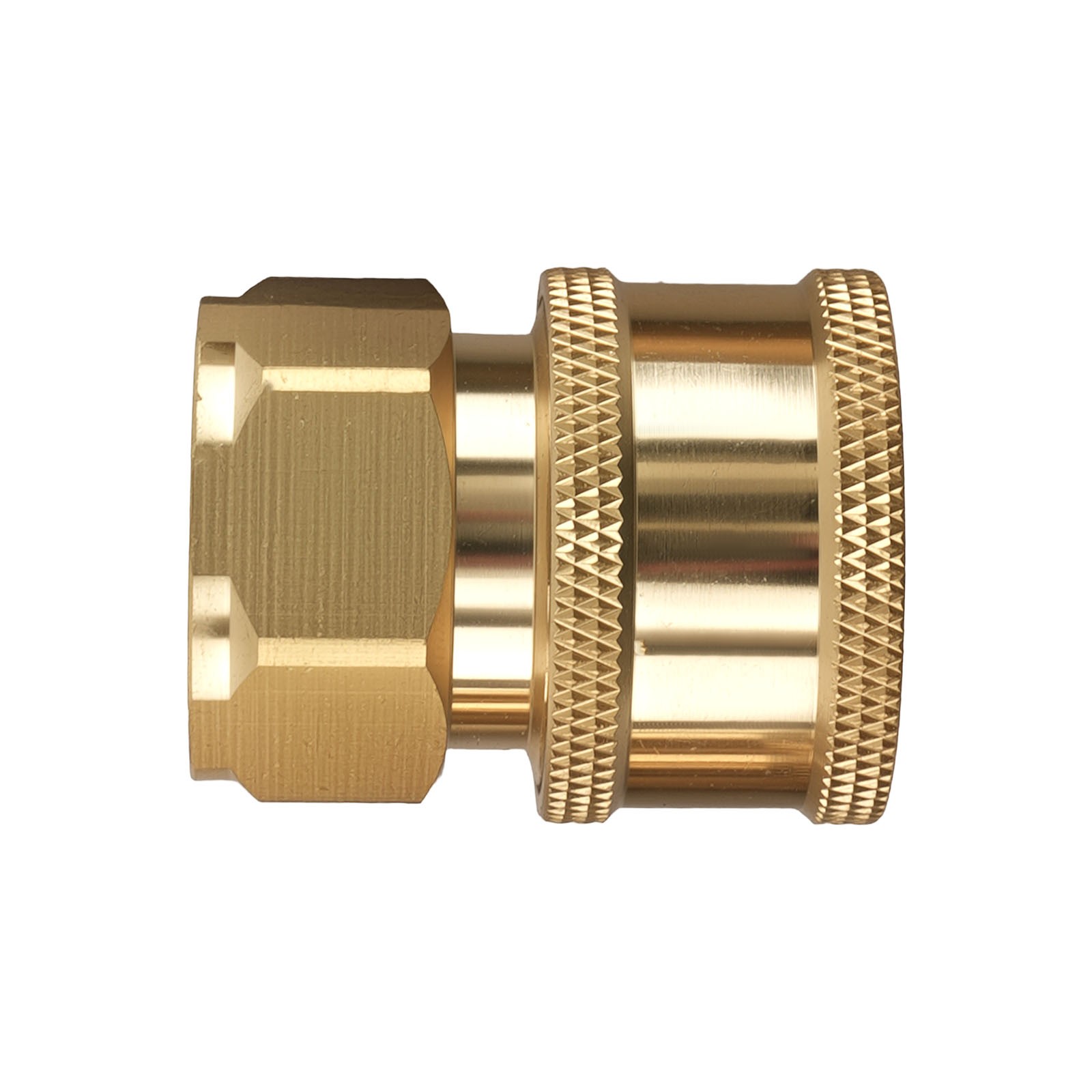 Brass Adapter Pressure Washer Tee Y-Shape Dual Gun 3/8” Quick Connect 5000 PSI