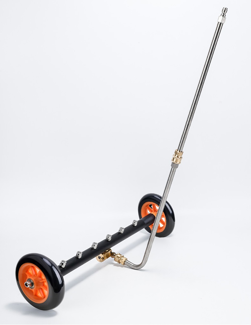 24″ Pressure Washer Water Broom Undercarriage Cleaner Driveway Surface Cleaner