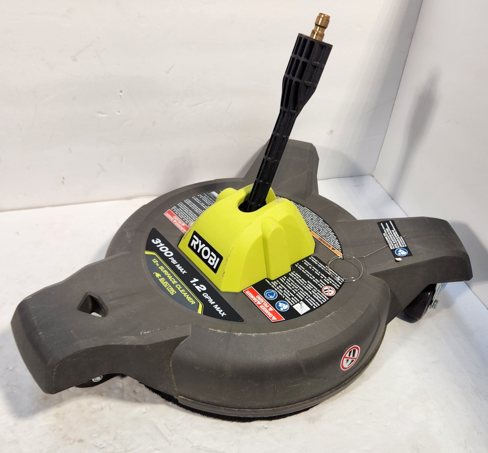 Ryobi RY31SC312 1.2GPM 12″ Surface Cleaner For Pressure Washer Z386 USED