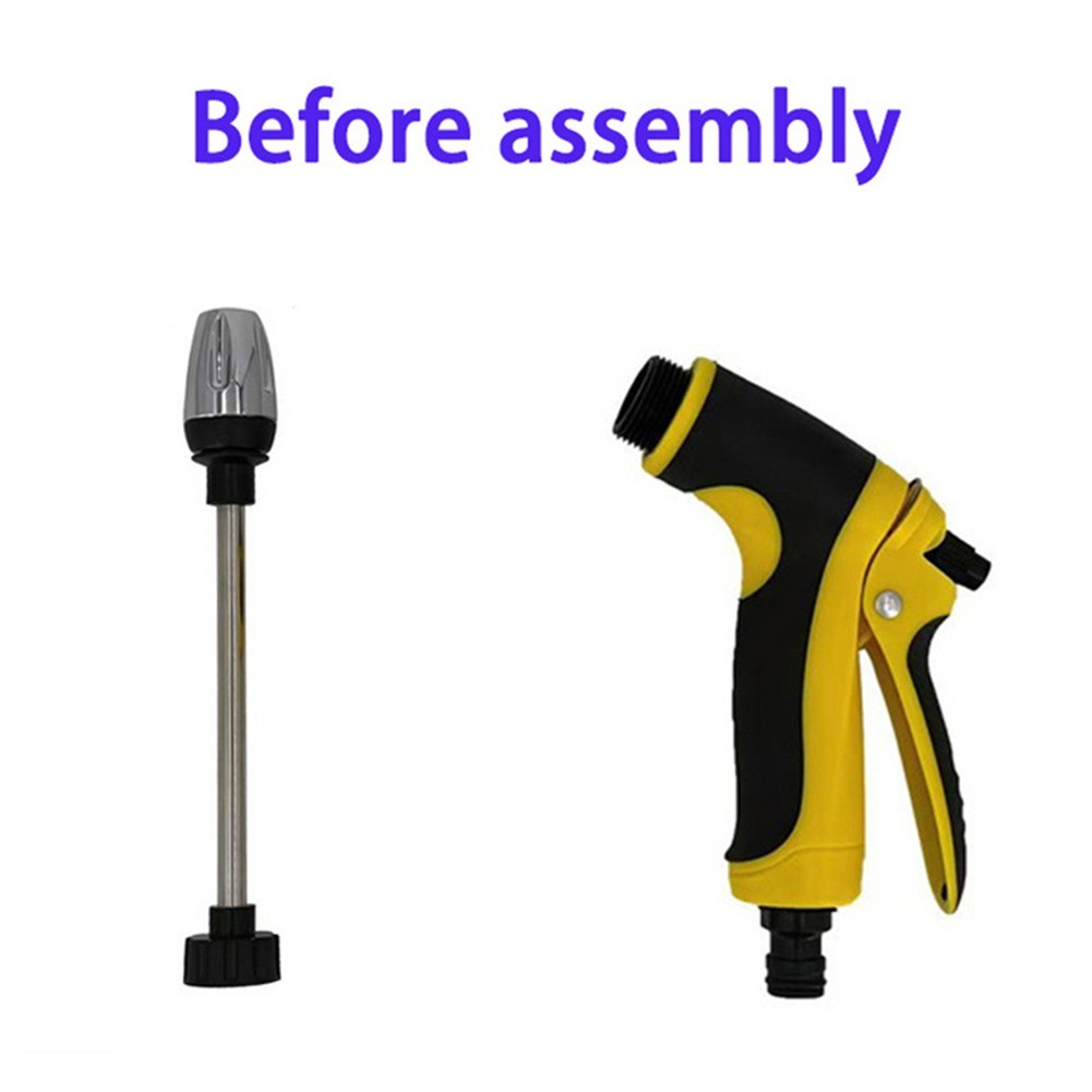 Water Pistol Set with Comfortable Grip for Car and Garden Cleaning Use