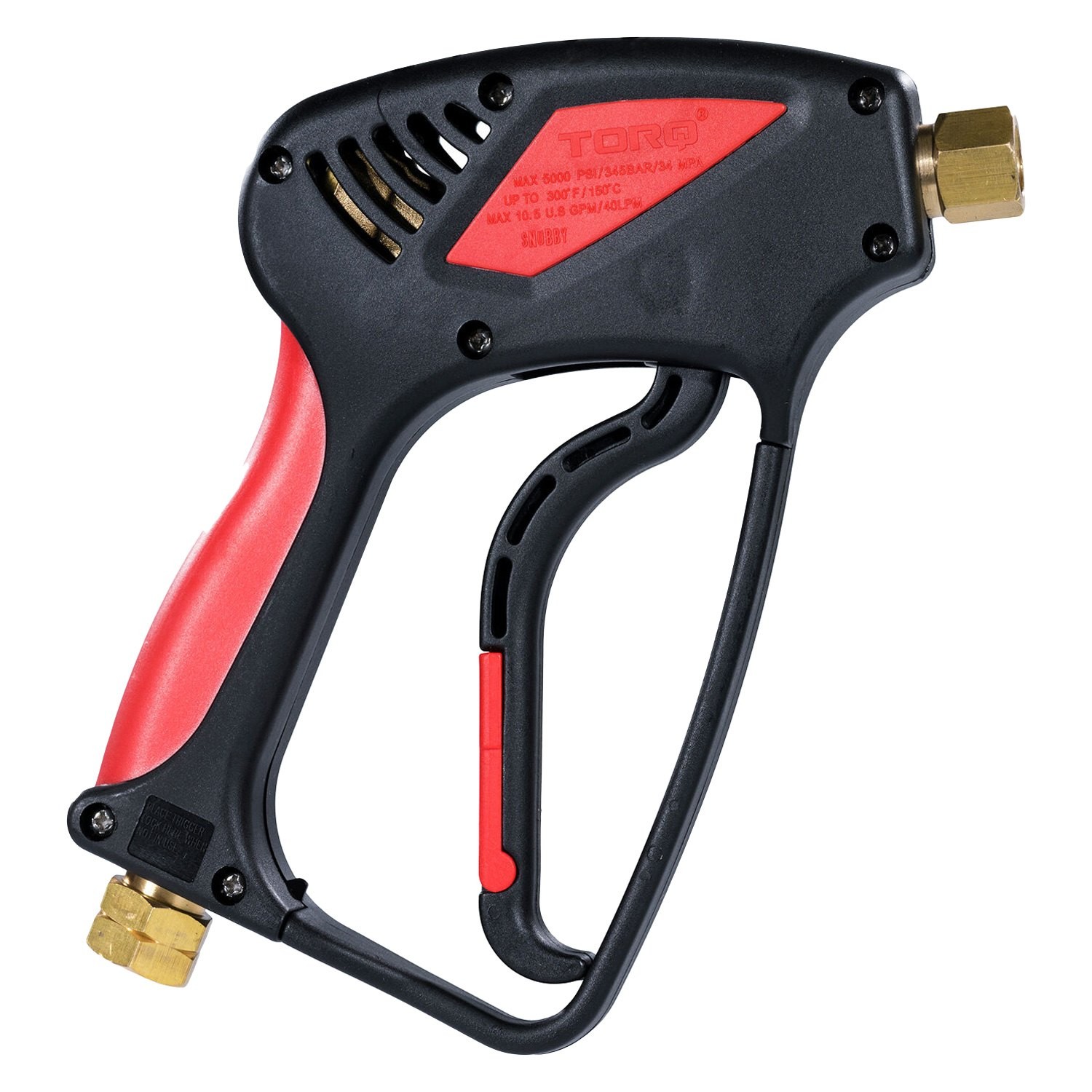 Chemical Guys TORQ 5000 psi Snubby Spray Gun w Foam Cannon Attachment