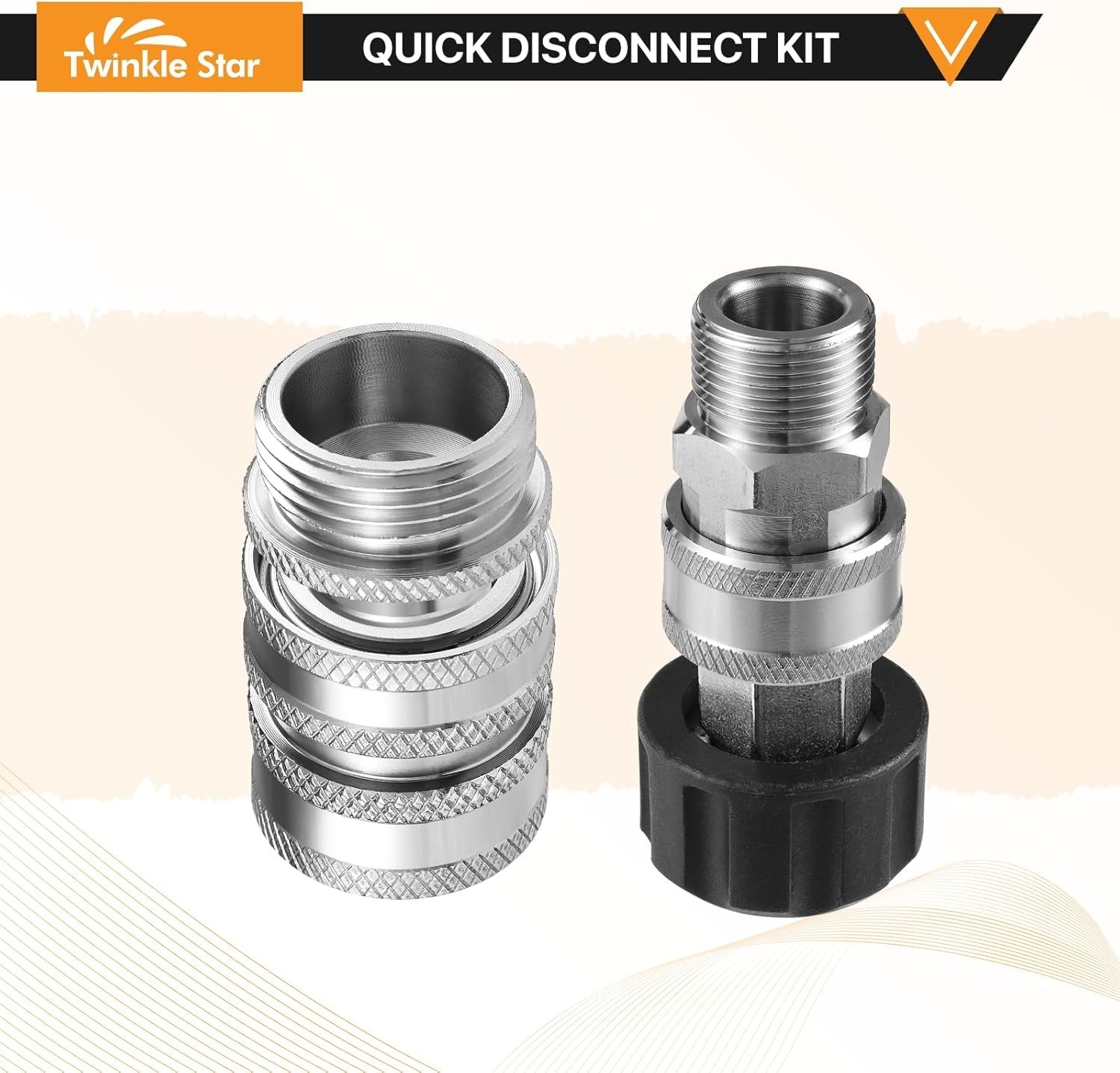 Durable Stainless Steel Quick Disconnect Kit