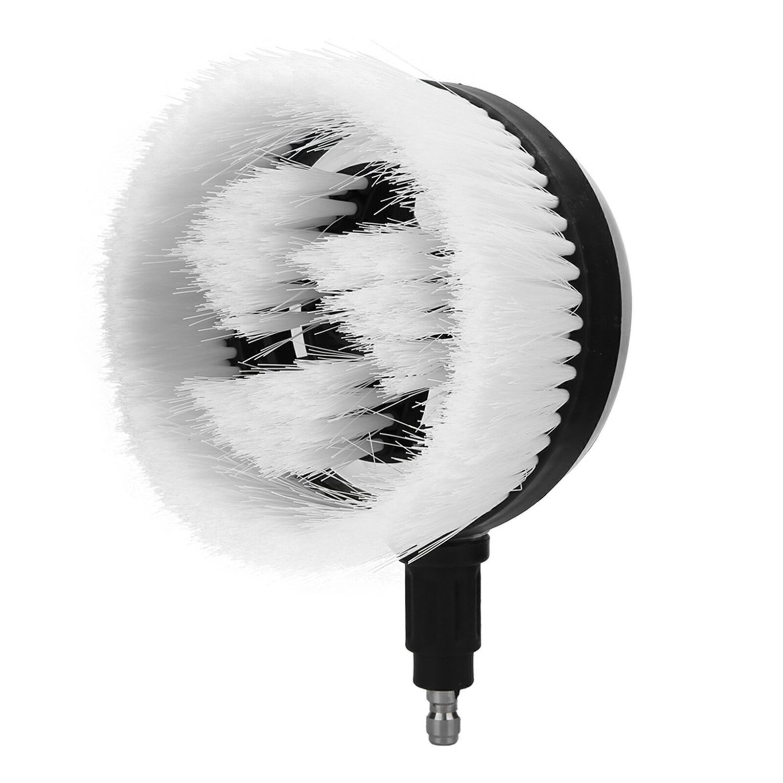 Rotary Wash Brush 360 Degrees Fan shaped for High Pressure Water Gun 1/4 Quick