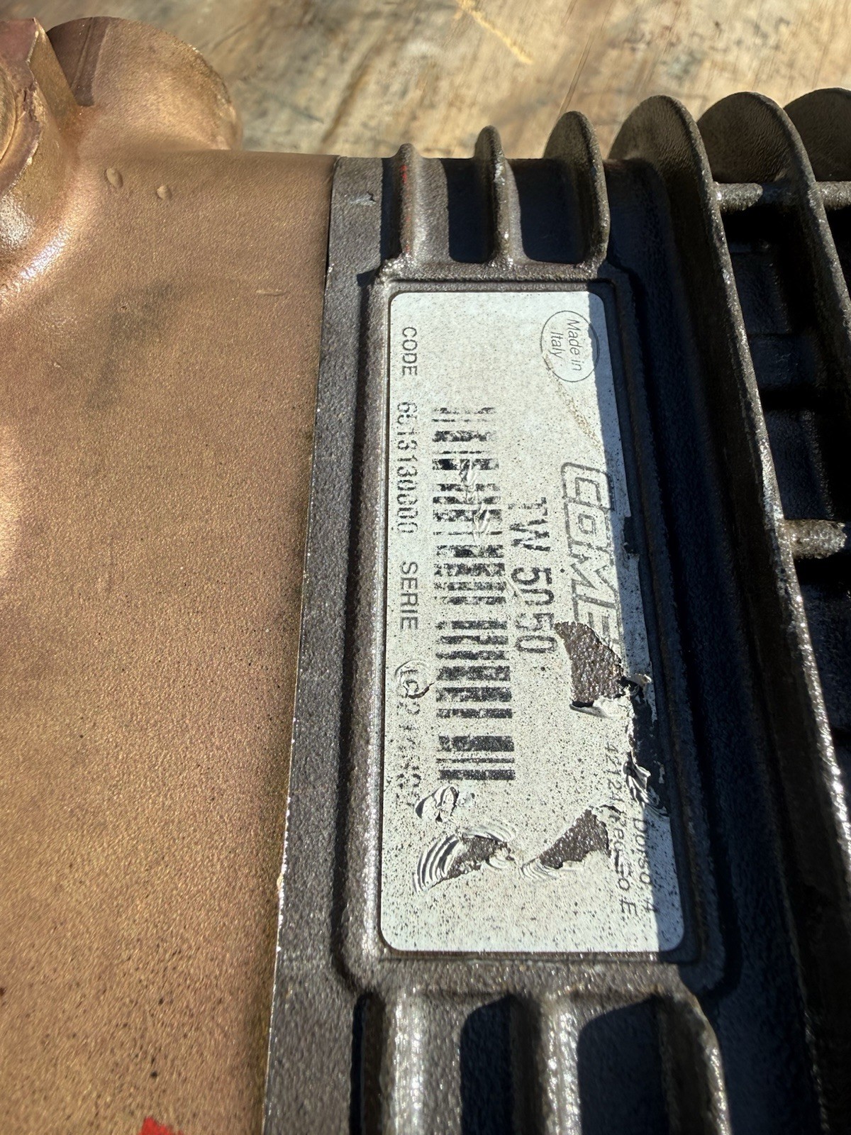 Comet TW 5050 S Pump, 5.2 GPM, 5000 PSI, 17.5 HP Rebuilt Pressure Washer Pump