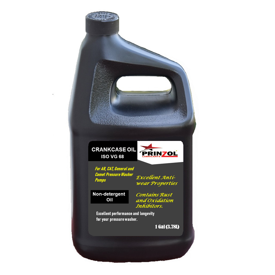 Crankcase Oil ISO VG 68 (1 Gallon) Pressure Washer Pump Oil