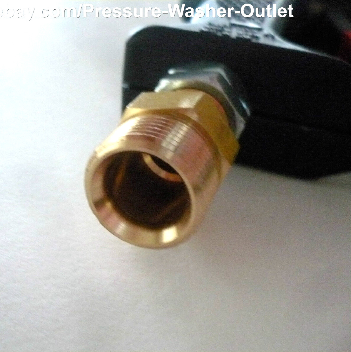 15 mm M22 (non Standard) x 3/8 NPT Adaptor Pressure Washer For Gun 15mm Bore