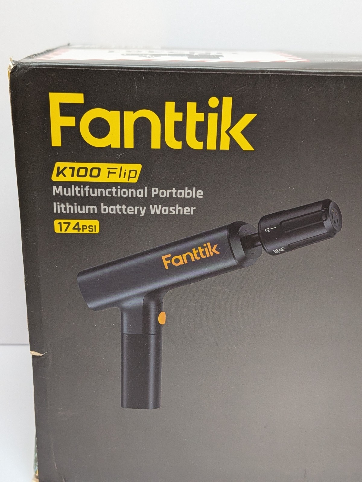 Fanttik K100 Flip Portable Pressure Washer Cordless Sprayer Foldable Compact NEW