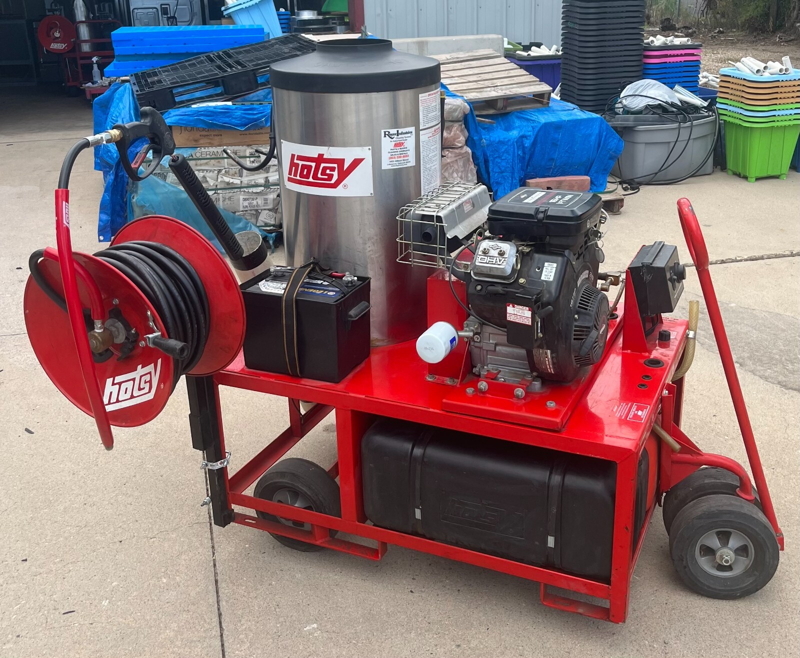 Hotsy 1260ss Power Washer with Cart