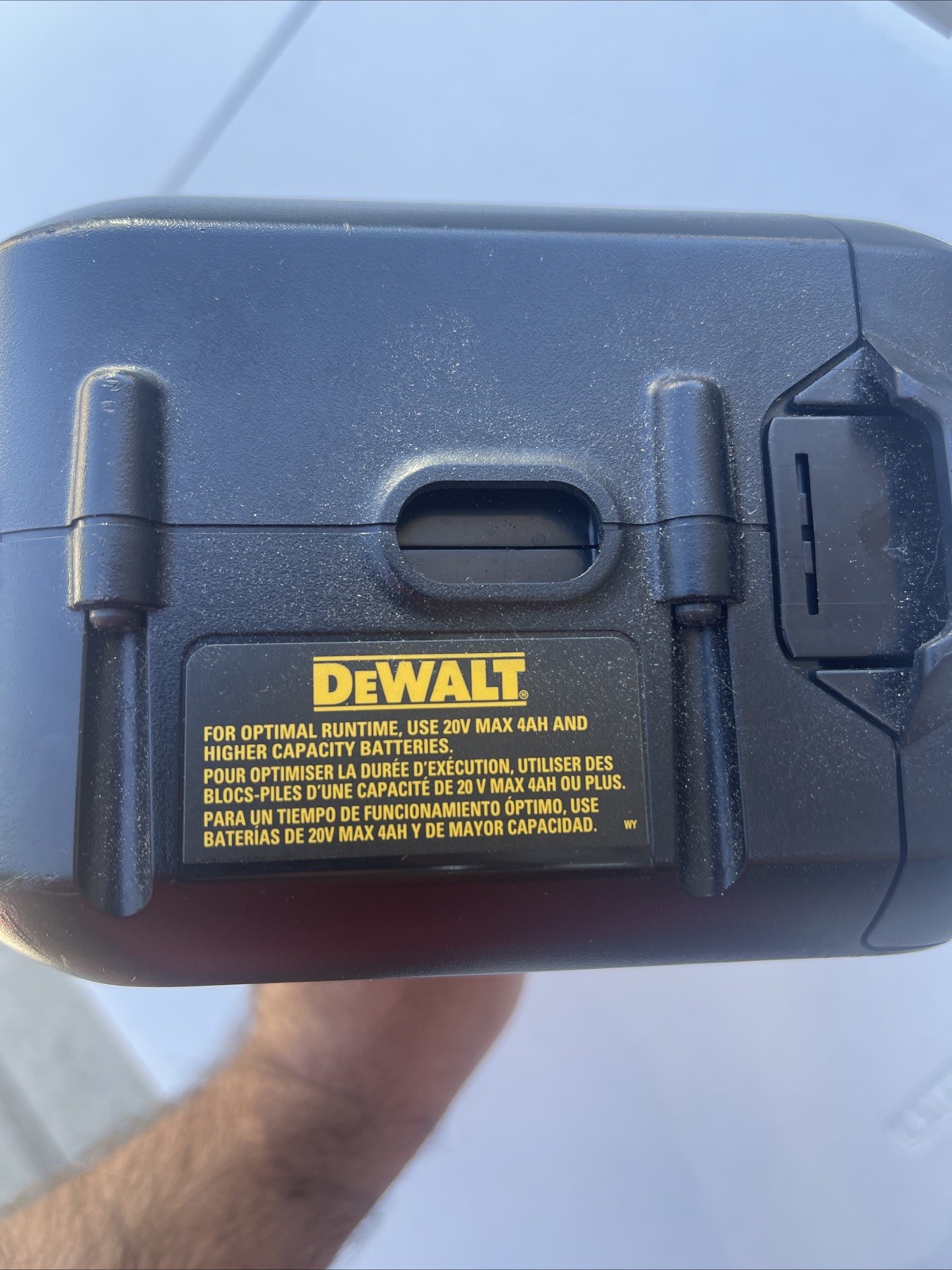 DeWalt 20v Max Cordless 550 PSI Cold Water Power Cleaner Model# DCPW550