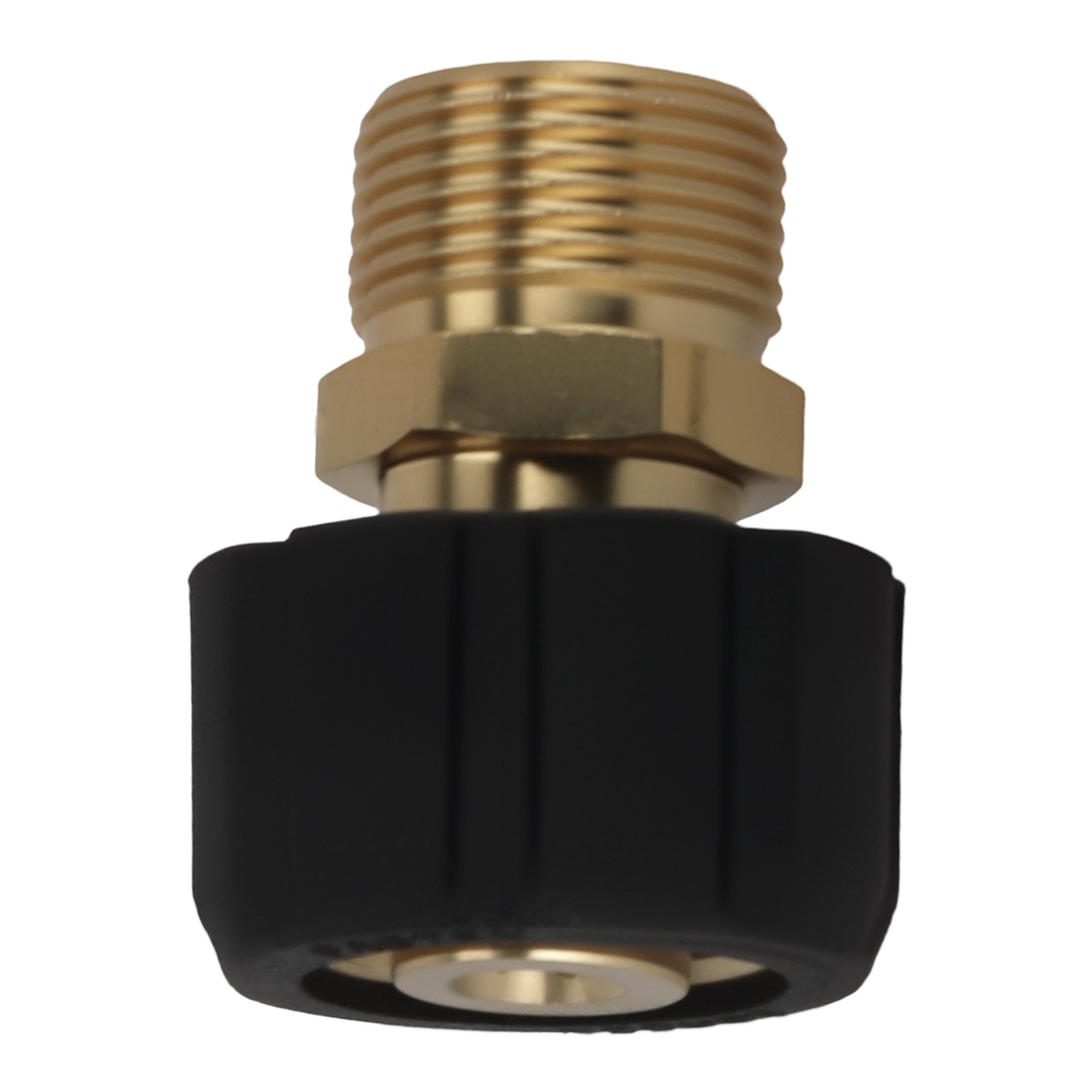 2* Brass Pressure Washer Coupler M22 15mm Female to M22 14mm Male 5000 PSI