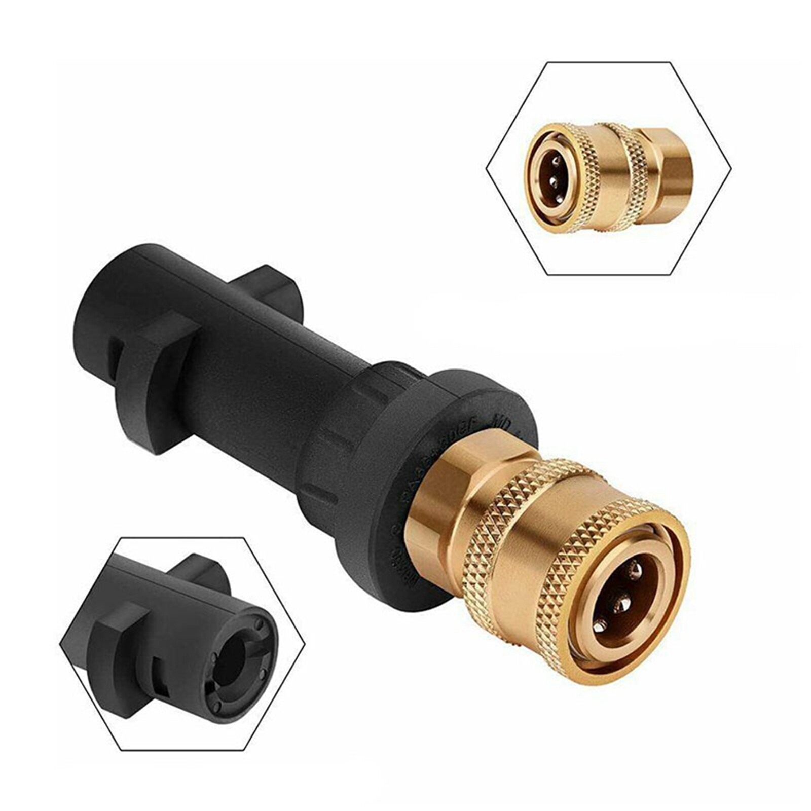 Nozzles For Karcher K2 K3 K4 K5 K6 K7 Washer Gun Adapter to 1/4” Quick Connect