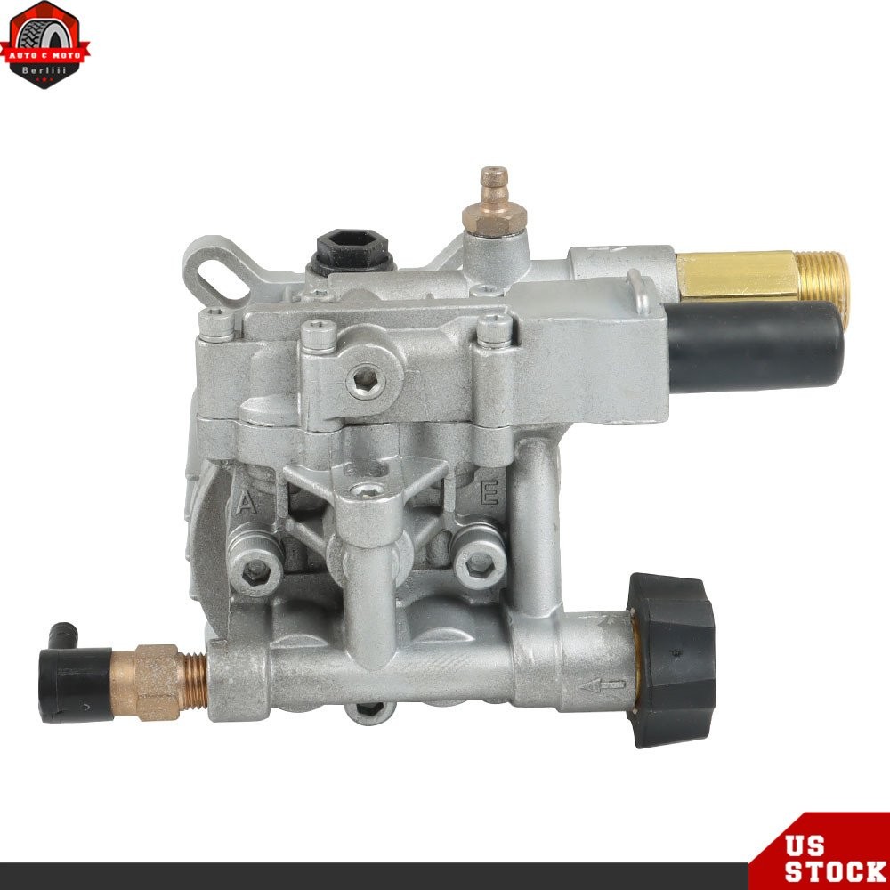 2.5 GPM 3000 PSI Universal Pressure Washer Pump 3/4 HorizShaft MAX Oil Sealed US
