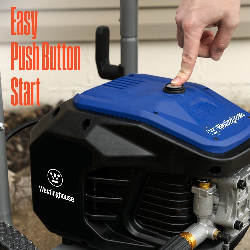 3000 Max PSI 1.76 Max GPM 13 Amp Corded Electric Pressure Washer Kit Cleaner