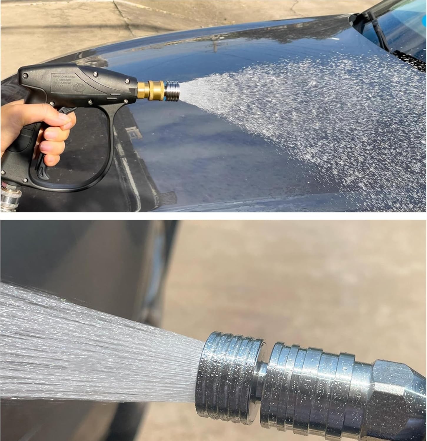 Stainless Steel Pressure Washer Tips Set – 3 Piece Quick Connect Nozzles for …