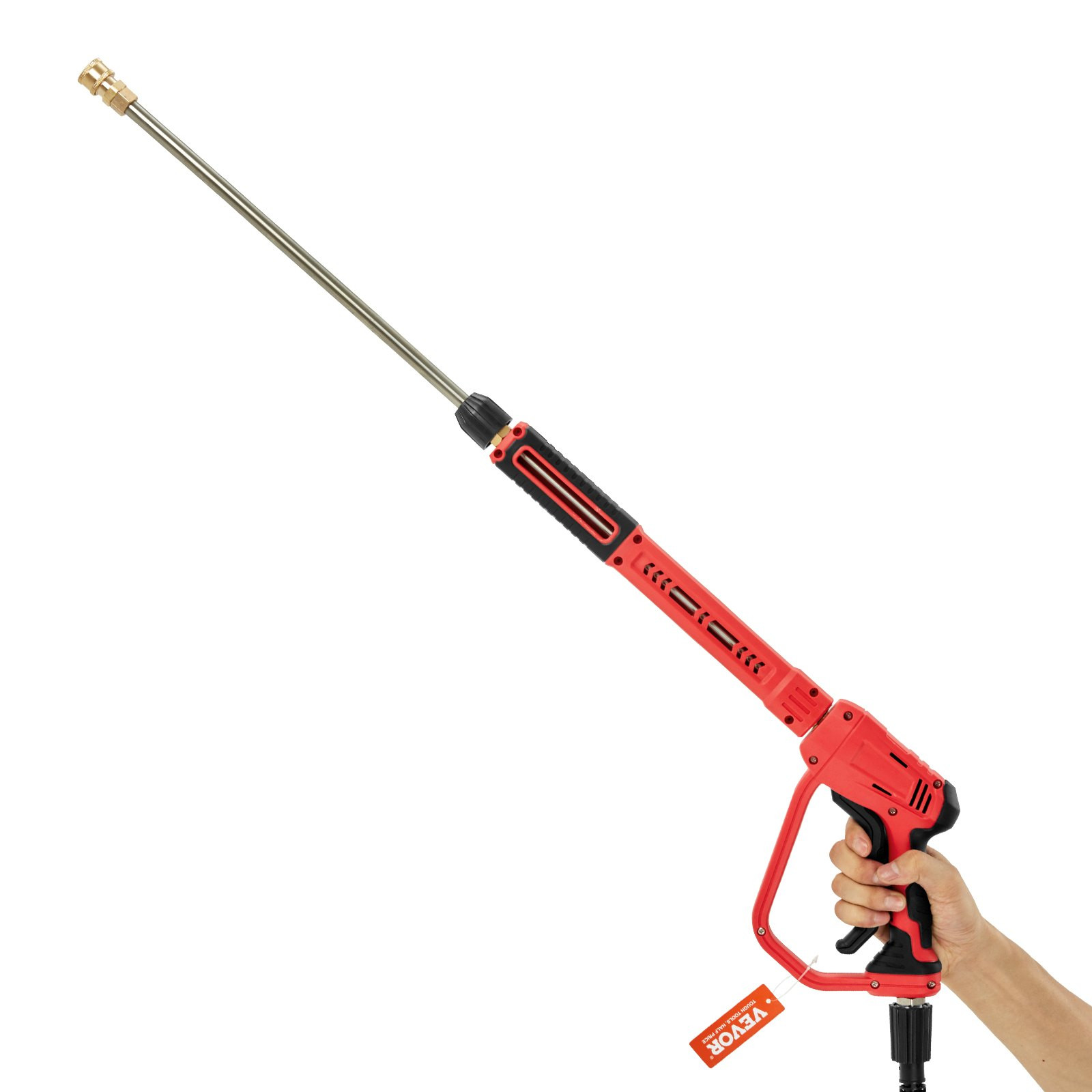 High Pressure Washer Gun, 4000 PSI, Pressure Washer Handle with 5 Nozzle Tips US