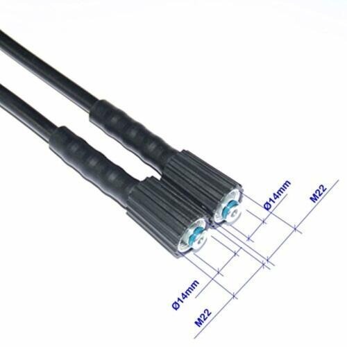 Long High Power Pressure Washer Extension Hose With Adapter 3000 PSI 1/4″ Ryobi