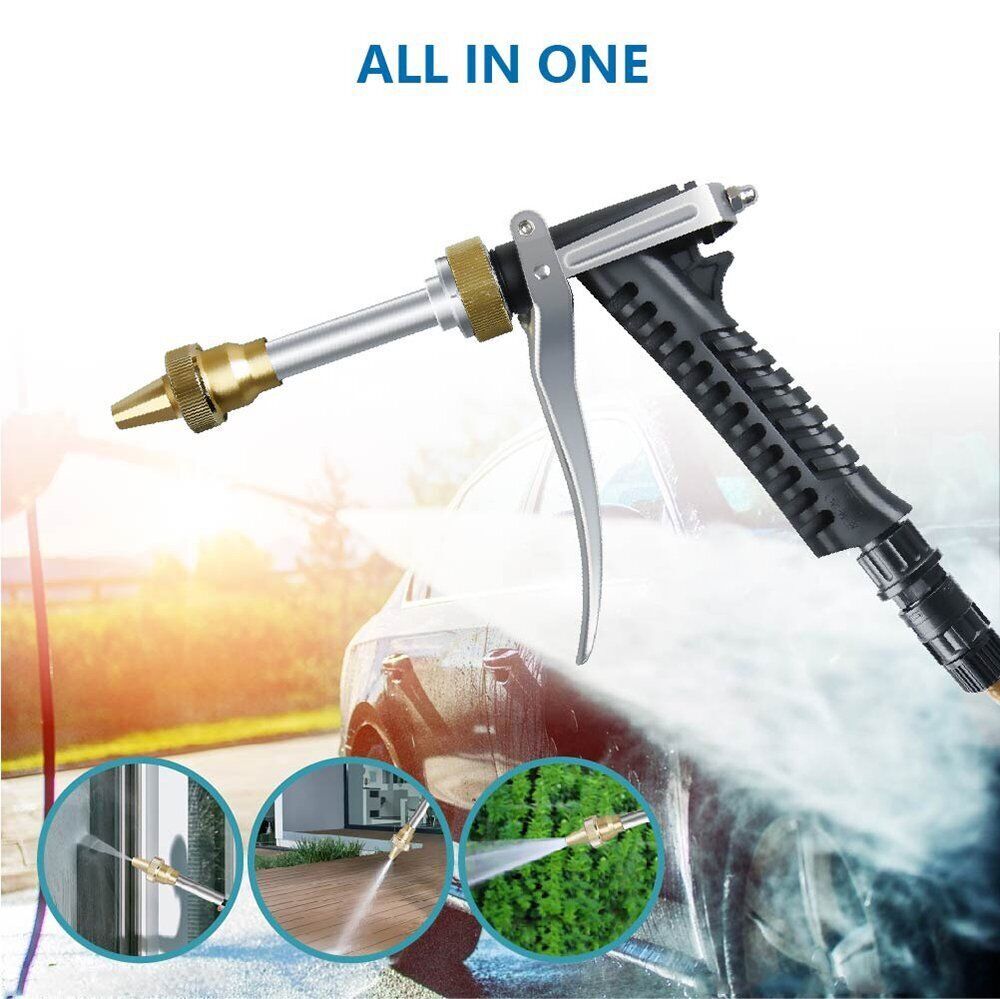 12V Portable Intelligent Electric High Pressure Power Washer Dual Pump 200PSI