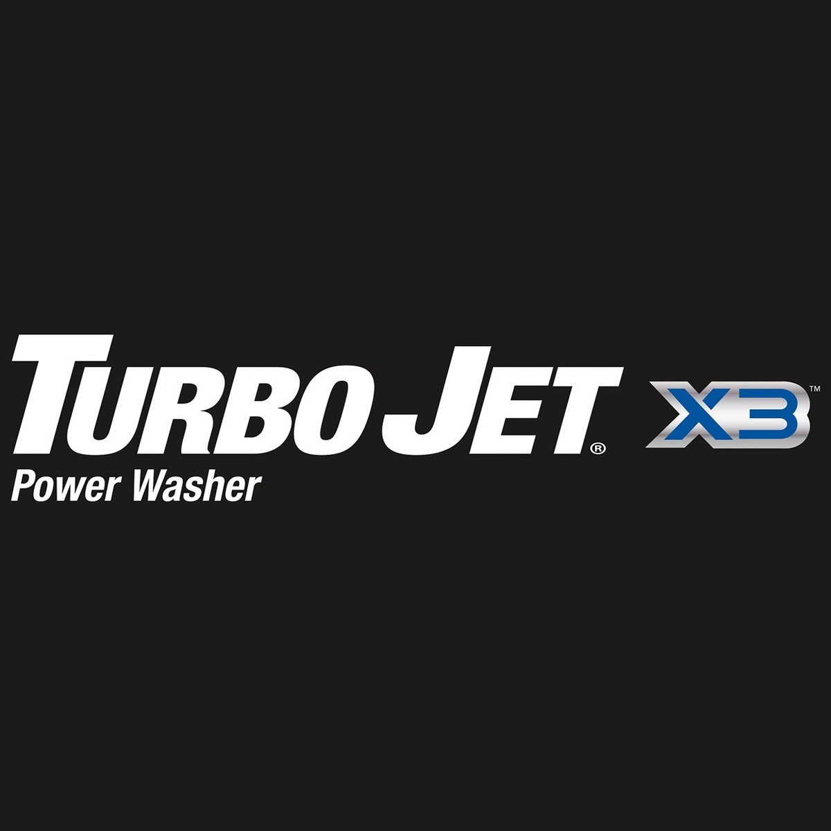 Turbo Jet X3 Power Washer Dark Gray